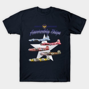 8th Airforce AssemBly Ships T-Shirt